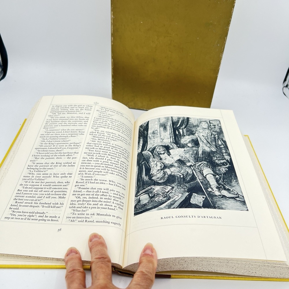 The‎ Man In The Iron Mask by Alexandre Dumas , Heritage Club 1964 - Hardcover - Picture 13 of 16
